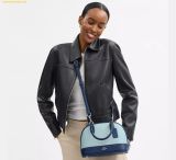  Túi Xách Coach Sabrina Satchel Bag - Colorblock Deep Blue CAM56 
