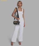  Túi Đeo Chéo Karl Lagerfeld Voyage Logo Crossbody With Bow Black Multi L6AEE4CC 