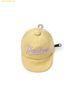  Charm Móc Khoá MLB Cursive Ball Cap Pouch Keyring NY (L.Yellow) 3APOV015N-50YEL 