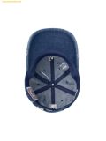  Mũ Lưỡi Trai MLB Damaged Washed Denim Unstructured Ball Cap LA (Indigo) 3ACPVD34N-07INS 