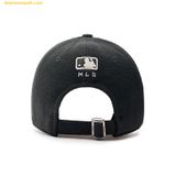  Mũ Lưỡi Trai MLB Varsity LA Wool Textured Ball Cap Black 3ACPV0236-50CGS 