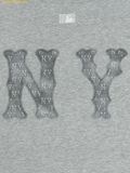  Áo Thun MLB Basic Denim-like Coopers Overfit Functional Short-Sleeve T-Shirt New York Yankees 3ATSB1053-50MGS 