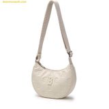  Túi Đeo Chéo MLB Classic Mono New Embo Crossbody Boston Red Sox Cream 3ACRS024N-43CRD 