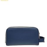  Ví Cluch Coach Small Travel Kit With Whipstitch Navy Trắng CAX53 