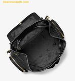  Balo Michael Kors Jet Set Large Logo Backpack 35T1GTTB3B Đen Logo 