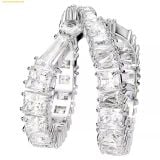  Nhẫn Swarovski Hyperbola ring Infinity, White, Silver-tone finish 5677632 