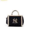  Túi Tote Vuông MLB Monogram Mustang New York Yankees Black 3AORS1036-50BKS 