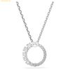 Dây Chuyền, Vòng Cổ Swarovski Matrix pendant Crystal pearl, Round cut, White, Rhodium plated - 5688751