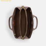  Túi Xách Coach Savannah Carryall Bag CAL56 Dark Stone 