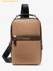 Túi Đeo Chéo Nam Michael Kors Hudson Logo Sling Pack Husk 33F2LBKC6B