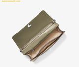  Túi Đeo Chéo Michael Kors Jet Set Signature Logo Crossbody Bag Olive 35F5STVC8V 