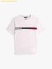  Áo Thun Tommy Hilfiger Crew Neck Logo Panel T-Shirt Trắng 