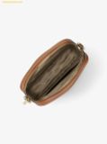  Túi Đeo Chéo Michael Kors Jet Set Small Signature Logo Camera Crossbody Bag Brown 35R6GTVC5B 