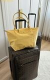  Túi Tote Longchamp Le Pliage One M Lime - Canvas 