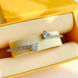  Vòng Tay Swarovski Mesmera bangle Heart, White 