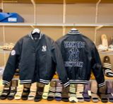  Áo Khoác Bomber New Era New York Yankees Varsity Jacket Đen 