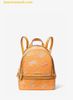 Balo Mini Michael Kors Rhea Extra-Small Printed Signature Logo Backpack Pop Orange Multi Màu Cam