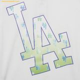  Áo Phông MLB Gradient Monogram Clipping LA Dodgers White 3ATSM0633-07WHS 