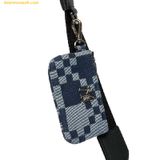  Túi Đeo Chéo MLB Caro Jacquard Crossbody New York Yankees 3ACRM062N-50NYD màu Xanh Navy 