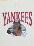  Áo Phông MLB New Year's Horse Graphic Short Sleeve T-Shirt New York Yankees 3ATSQ0161-50IVS 