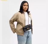  Túi Đeo Vai Coach Tabby Shoulder Bag 20 With Pillow Quilting Black CP149 