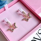  Bông Tai, Khuyên Tai Swarovski Idyllia Drop Earrings Butterfly, Multicolored, Gold-tone Plated – SKU 5670055 