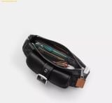  Túi Đeo Vai Coach Ashton Mini Shoulder Bag In Signature Denim Black CCZ49 