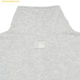  Áo Half-zip MLB Women's Medium Logo Crop Half-Zip Man-to-Man BOS L.Sand 3FMTB0731-43MGL 