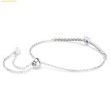  Lắc Tay Swarovski One bracelet Mixed cuts, Heart, Blue, Rhodium plated 5743019 