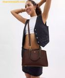  Túi Xách Coach Legacy Carryall 28 Satchel Bag Maple CU024 
