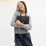  Túi Tote Vuông Coach Maggie Small Tote Bag CY668 Đen 