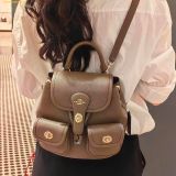  Balo Coach Hadley Backpack CBH09 Dark Stone 