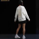  Áo Sweater LifeWork Gold Big Radog Màu Trắng 