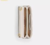  Túi Xách Coach Tabby 20 Crossbody Wristlet With Pillow Quilting CP018 Chalk 