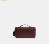  Túi Đeo Chéo Coach New York Elora Top Handle Crossbody Bag Maple CCY30 