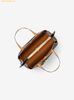  Túi Xách Michael Kors Emilia Small Signature Logo Satchel - Brown 