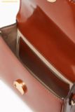  Túi Đeo Chéo Tory Burch Robinson Spazzolato Convertible Shoulder Bag Dark Sienna 