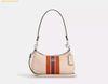 Túi Đeo Vai Coach Teri Mini Crossbody Bag With Stripe CAL22 Ivory Multi