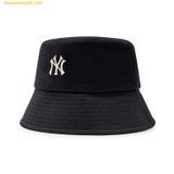  Mũ Bucket MLB Bucket Hat Monogram Series New York Yankees 3AHTM103N-50BKS Đen 