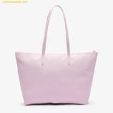  Túi Tote Lacoste Women's Large L.12.12 Concept NF1888PO-Q49 Lady Pink Màu Hồng Nhạt 