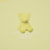  Áo Phông ADLV Fuzzy Bear Short Sleeve T-Shirt Màu Vàng 