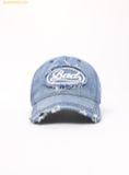  Mũ Lưỡi Trai Badblood Oval Logo Denim Ball Cap - Blue SKU: w-hat24-028 