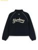  Áo Khoác Gió MLB Women's Sporty Varsity Windbreaker New York Yankees 3FWJV0154-50BKS Đen 