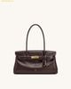  Túi Xách JW PEI Yara Shoulder Bag - Dark Brown 