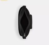  Túi Đeo Chéo Coach Finn Crossbody Bag With Pockets Gunmetal Black CCG15 
