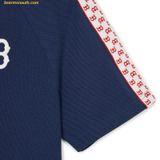  Áo Polo MLB Monogram Partial Pattern Collar T-Shirt BOS (Navy) 3APQM0343-43NYS 