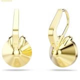  Bông Tai, Khuyên Tai Swarovski Bella V drop earrings Round cut, Green, 18K gold finish 5735389 