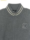  Áo Cardigan MLB Women's Classic Monogram Tonton Zip-Up Cardigan New York Yankees 3FKCM0154-50MGD - Xám 