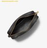  Túi Đeo Chéo Michael Kors Jet Set Large Saffiano Leather Crossbody Bag Black 35S1GTTC7L 