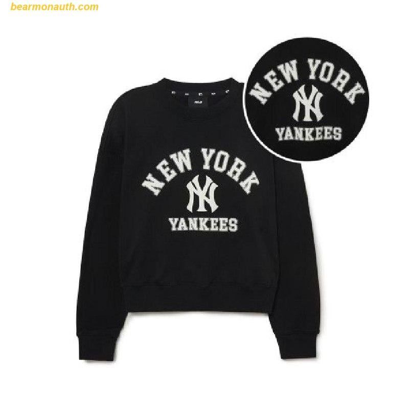 Áo Sweat Crop MLB Women's Varsity Comfortable Crop Man-to